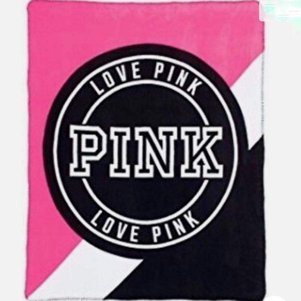 Victoria Secret Throw in Black,Pink,and White
